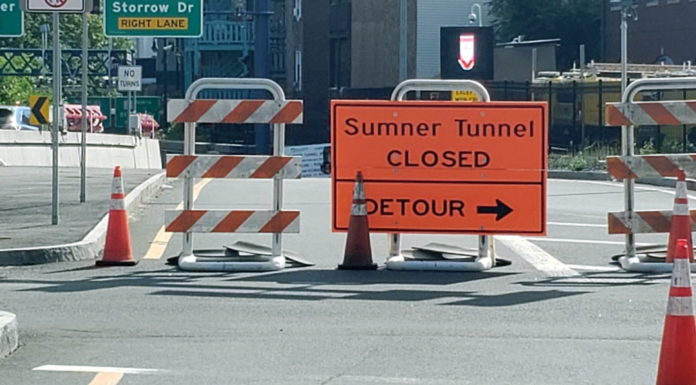 Sumner Tunnel Traffic Advisory for April 25, 2025 Sumner Tunnel Detour 2022