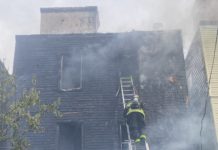 5-alarm fire on Princeton Street displaces 12 residents East Boston Fire