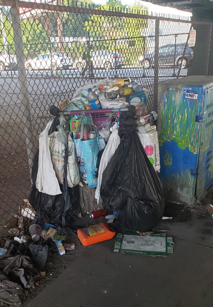 Garbage in East Boston