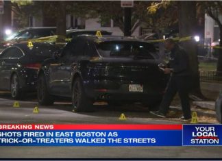 Scary! Shots fired as trick or treaters walk nearby