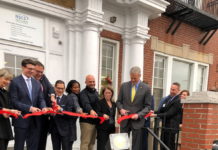 Governor Baker, Secretary Sudders and Local Officials Cut Ribbon at  NSCS facility at 14 Porter Street East Boston North Suffolk Mental Health 2022