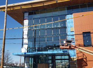 Mayor Wu, Commissioner Cox and Chief Irish open new East Boston police station