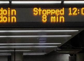 MBTA Lifts Speed Restriction that Encompassed All of the Green Line Tote Board at Maverick Station East Boston