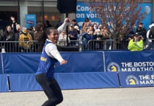 Is there anything she can’t do? Senator Lydia Edwards  to run in the upcoming Boston Marathon