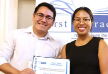 East Boston resident honored at scholarship ceremony
