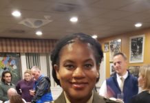 Sen. Edwards extends her commitment to public service; now as military JAG in the Massachusetts Army National Guard