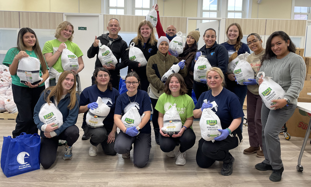 East Boston Neighborhood Health Center hands out 300 turkeys to