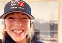 Running in April: Lindsey Nerbonne will run in the 2024 Boston Marathon as a member of the Greater Boston Food Bank team East Boston