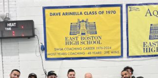It is now time to praise a local hero: David Arinella East Boston Athletics