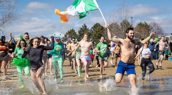 The 2024 JetBlue Shamrock Splash on Constitution Beach