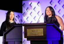 East Boston Central Catholic School alumni speak at the Catholic Schools Foundation’s 34th Annual Gala