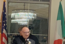 Salesian Boys & Girls Club’s Fr. Bill Bucciferro presented with an “I Migliori” award from the Pirandello Lyceum