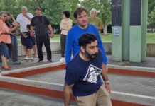 It was “Bocce and Biscotti Night” on the Greenway Bocce in East Boston 2024