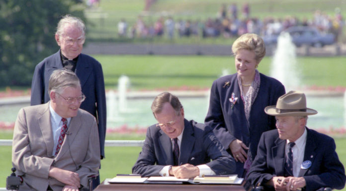 Celebrating the 34th Anniversary of the Americans with Disabilities Act President George H.W. Bush