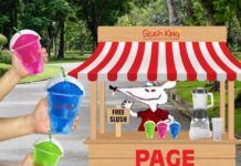 Free slush from Page Exterminating: July 24