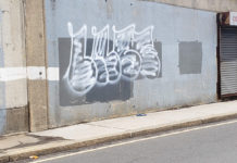 East Boston calls to 311 for 2024 Stock Graffiti East Boston