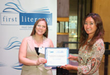 Two East Boston residents honored at scholarship ceremony hosted by the Office of Boston Mayor Wu First Literacy 2024