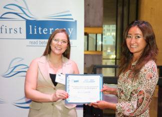 Two East Boston residents honored at scholarship ceremony hosted by the Office of Boston Mayor Wu First Literacy 2024