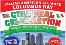 Keeping the heritage alive: Italian American Alliance presents a Columbus Day Cultural Celebration on Oct. 14