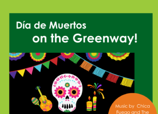 Dia de Muetros on the East Boston Greenway