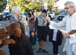 All of God’s creation: Sacred Heart’s Blessing of the Pets