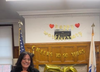 Gloria Maniscalco, East Boston Probation Officer Manager marks 50 years of service at district court