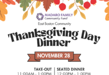 The Madaro Family Community Fund Thanksgiving Dinner