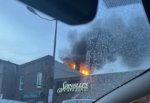 Fire on Prescott Street; No injuries reported. Red Cross to assist