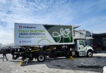 Massachusetts leaders launch first EV catering truck in North America to serve Logan International Airport