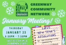 January Greenway Meeting