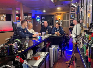 Before the big game, the Tkachuk family visited Santarpio’s Pizza