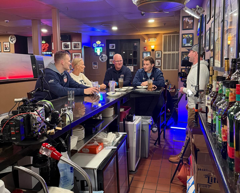 Before the big game, the Tkachuk family visited Santarpio’s Pizza