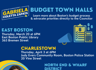 Coletta Zapata announces community budget town halls: East Boston date set for March 20