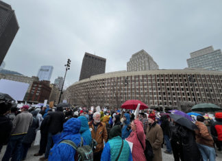 What some of us saw at the Boston “Hands Off” protests