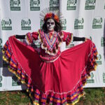 Mary Ellen Welch Greenway marks Dia De Muertos