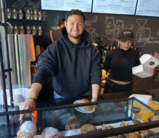 Chamber, community welcomes Kaori Cafe on Meridian Street East Boston