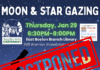 Star gazing on the Greenway postponed to 2/26