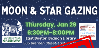Star gazing on the Greenway postponed to 2/26