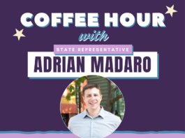 Coffee hour with Rep. Madaro Saturday