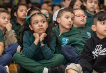 Guild School hosts Scholastic’s United States of Readers East Boston Learning