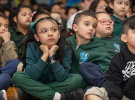 Guild School hosts Scholastic’s United States of Readers East Boston Learning