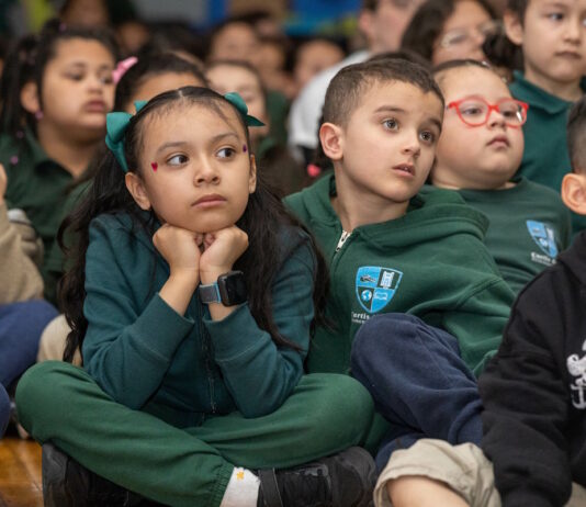 Guild School hosts Scholastic’s United States of Readers East Boston Learning