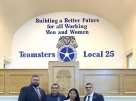 Teamsters Local 25 awards college scholarship to Annie Cruz of East Boston East Boston Teamsters