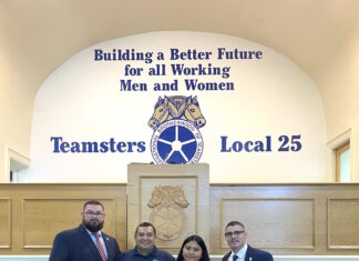 Teamsters Local 25 awards college scholarship to Annie Cruz of East Boston East Boston Teamsters