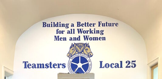 Teamsters Local 25 awards college scholarship to Annie Cruz of East Boston East Boston Teamsters