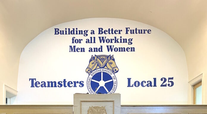 Teamsters Local 25 awards college scholarship to Annie Cruz of East Boston East Boston Teamsters