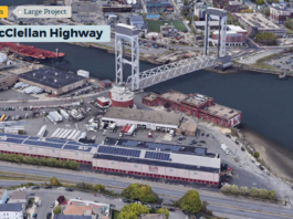 160 McClellan Highway project notification form filed with BPDA Cargo Ventures East Boston