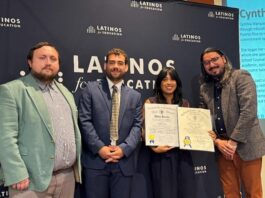 Latinos for Education Honors Excel Academy Charter School Dean of Curriculum & Instruction at Annual Award Ceremony Excel Charter School 2026