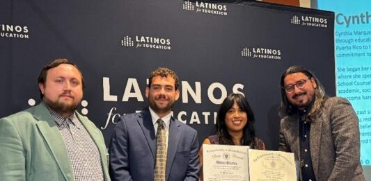 Latinos for Education Honors Excel Academy Charter School Dean of Curriculum & Instruction at Annual Award Ceremony Excel Charter School 2026