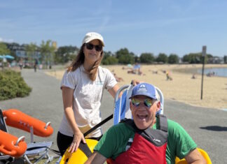 Another success: Accessibility Day at Constitution Beach East Boston